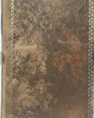Libro antico del Settecento sull'educazione 