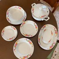 Set piatti floreale