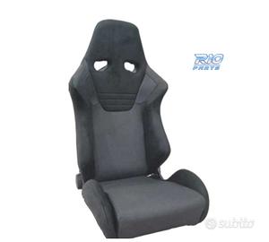 SEDILE BAQUET UNIVERSALE NERO EVO ERS RALLY