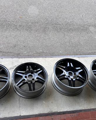 Quattro cerchi in lega smart BRABUS 451  originali