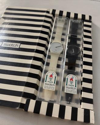 Swatch Atlanta 1996 – White Hours & Black Minutes