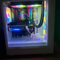 Pc gaming bianco nuovo