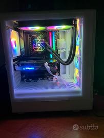 Pc gaming bianco nuovo