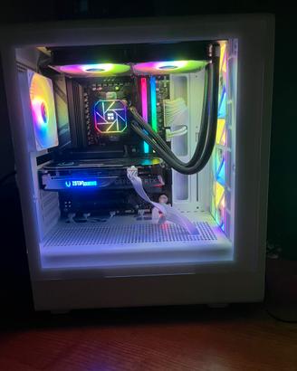 Pc gaming bianco nuovo