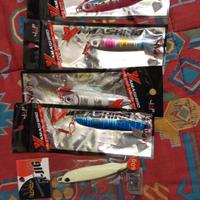 jig da 40-60, torcia uv e assist 