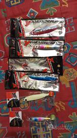 jig da 40-60, torcia uv e assist 