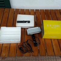 faretto alogeno 1000 Watt vintage nuovo 