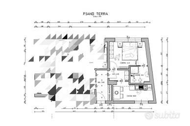 Mini appartamento con posto auto gratis arredato