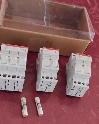 Portafusibili ABB E32 mis. 10,3x38 32A 400V