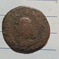 moneta antica Mantova quattrino raro col crogiuolo