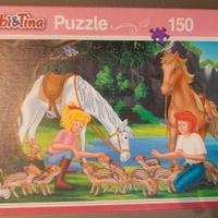 Puzzle Schimdt 7+, cavalli