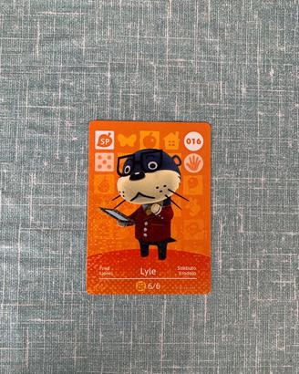 Amiibo Card Animal Crossing - Frodolo/Lyle. 3DS