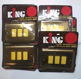 Lotto di COPRI INTERRUTTORI SERIE MAGIC  10 pezzi