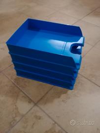 Vaschetta portacorrispondenza A4 blu