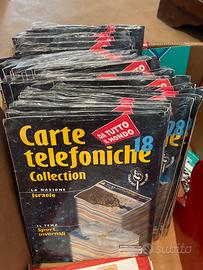 Lotto 52 fascicolo carte telefoniche collection