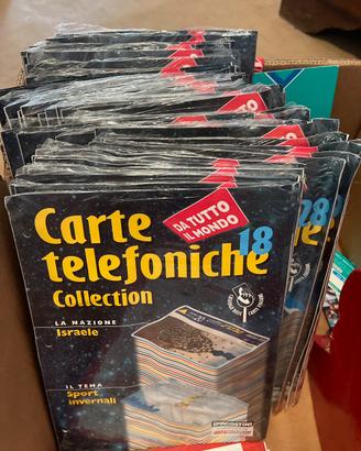 Lotto 52 fascicolo carte telefoniche collection