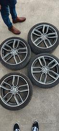 Cerchi originali Audi A3 S line 18” bicolore 5x112
