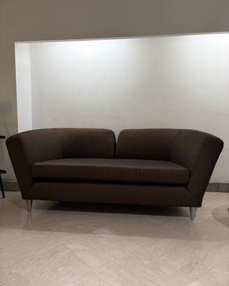 Divano in tessuto Fendi Casa