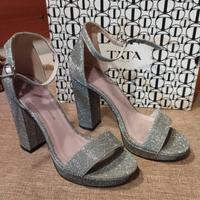 Scarpe donna argento