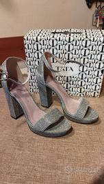 Scarpe donna argento