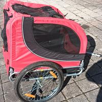 Trasportino animali rimorchio bici 