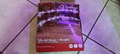 🎄✨ LUCI NATALIZIE TUBOLARE LED DA ESTERNO 10M