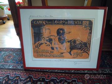 Quadro vintage 1° maggio 1990