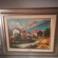 olio su tela Giuseppe Caresio