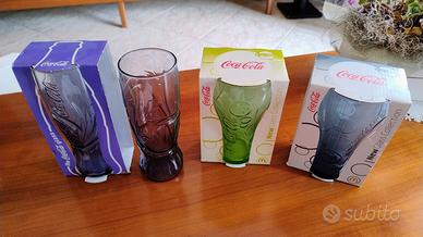 4 bicchieri Coca Cola