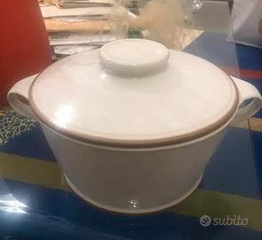 Zuppiera anni 90 ceramica gres Bucci Ceramiche