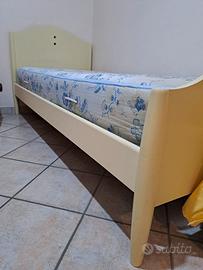 LETTO SINGOLO CON MATERASSO EMINFLEX