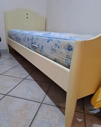 LETTO SINGOLO CON MATERASSO EMINFLEX
