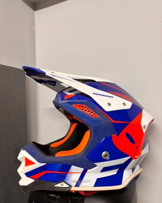 Casco cross ufo diamond