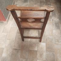 sedia trasformabile in inginocchiatoio