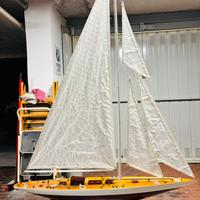 Modello in legno veliero