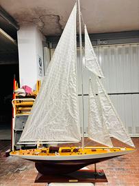 Modello in legno veliero