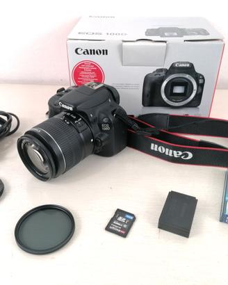 Reflex Canon 100D FULL HD Touch Ott.Condizioni