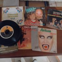 Dischi 45 giri anni '60-'70-'80