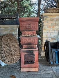 Stufa Becchi in terracotta 1939