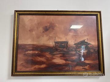 - Tramonto sulla Laguna - (76x56 cm)