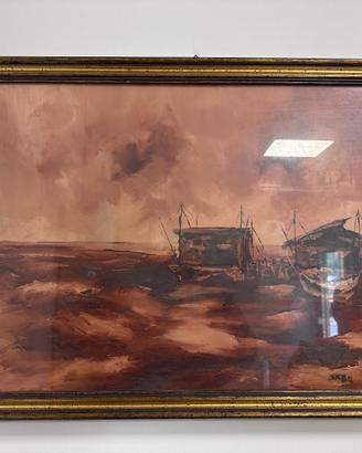 - Tramonto sulla Laguna - (76x56 cm)