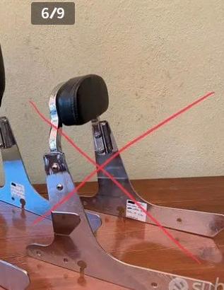 C.e.r.c.o Sissybar per dyna FXDWG 3 2002