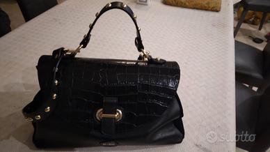 borsa Braccialini nera in pelle 