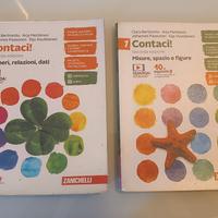 Libri di matematica "Contaci!" per la scuola media