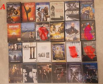 Lotto collezione di 144 film in DVD originali