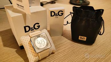 D&G • Orologio Time "High Contact" Acciaio - NUOVO