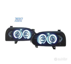 FARI VOLKSWAGEN VW GOLF 3 ANGEL EYES CCFL FONDO NE
