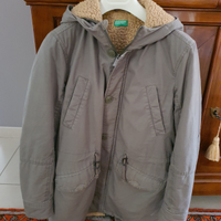 Parka Benetton Verde tg 44