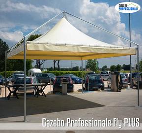 Gazebo pagoda 5x5m certificato fiere eventi comuni