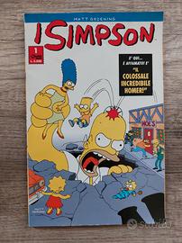 Fumetto Simpson numero uno 1998